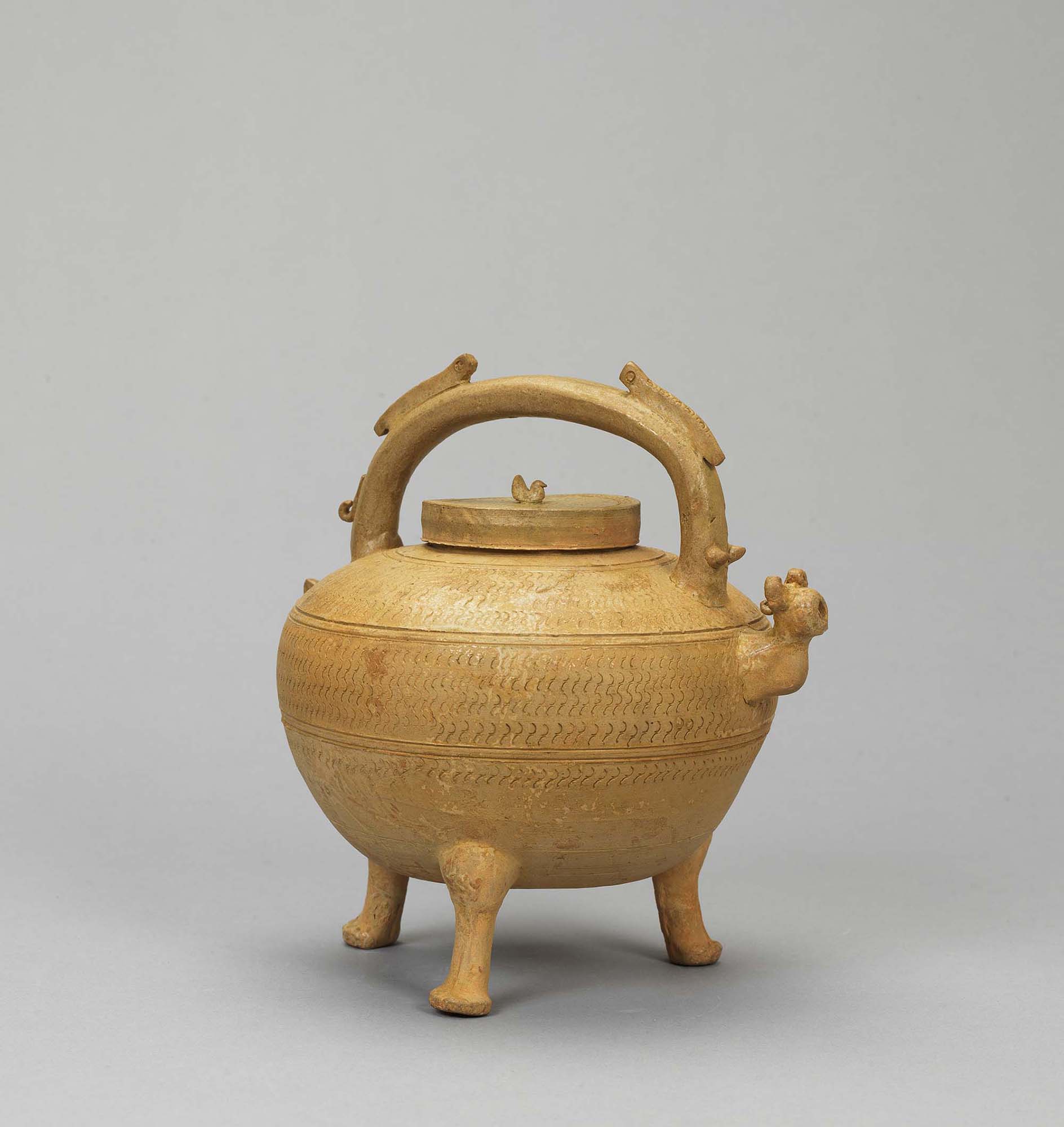 中国清時代染付大缸 深圳博物馆